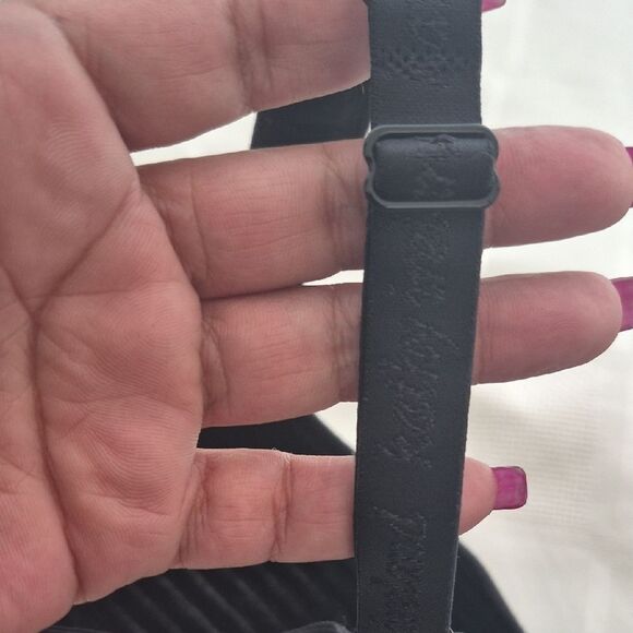 Kathy Ireland Black Striped Bra - Picture 11 of 16